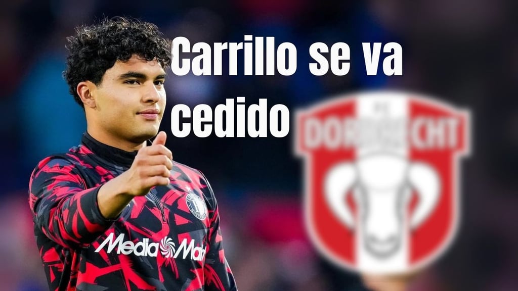Duranguense, Stephano Carrillo, sale del Feyenoord en calidad de préstamo a este equipo
