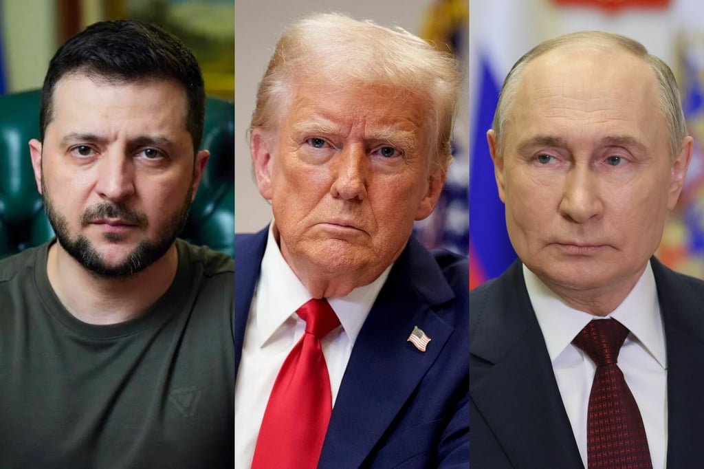 Trump afirma hay posibilidades de reunirse 'muy pronto' con Putin y Zelensky