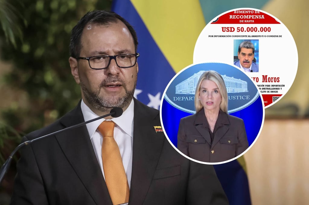 'Burda propaganda política'; Caracas revira a EU tras recompensa por Maduro