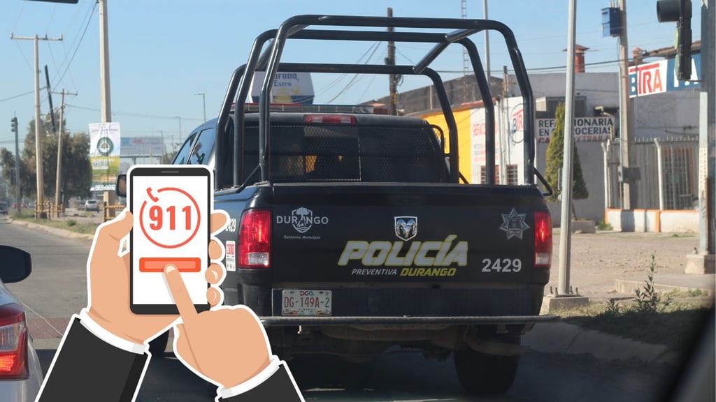Presunta detonación de arma provoca movilización policiaca en Durango; fue falsa alarma