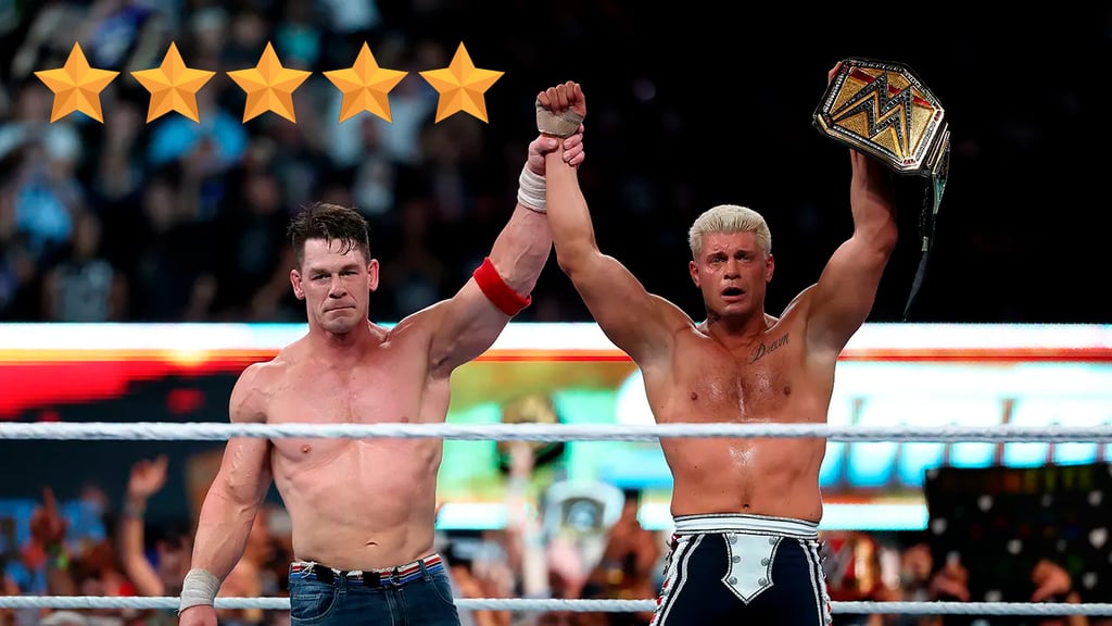 WWE: John Cena vs Cody Rhodes es calificada con 5 estrellas por parte del Wrestling Observer