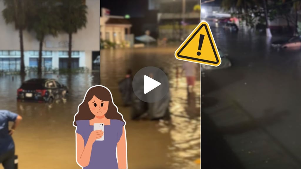 Tormenta tropical 'Ivo' azotó a Mazatlán con fuertes lluvias; así quedó el puerto | VIDEOS