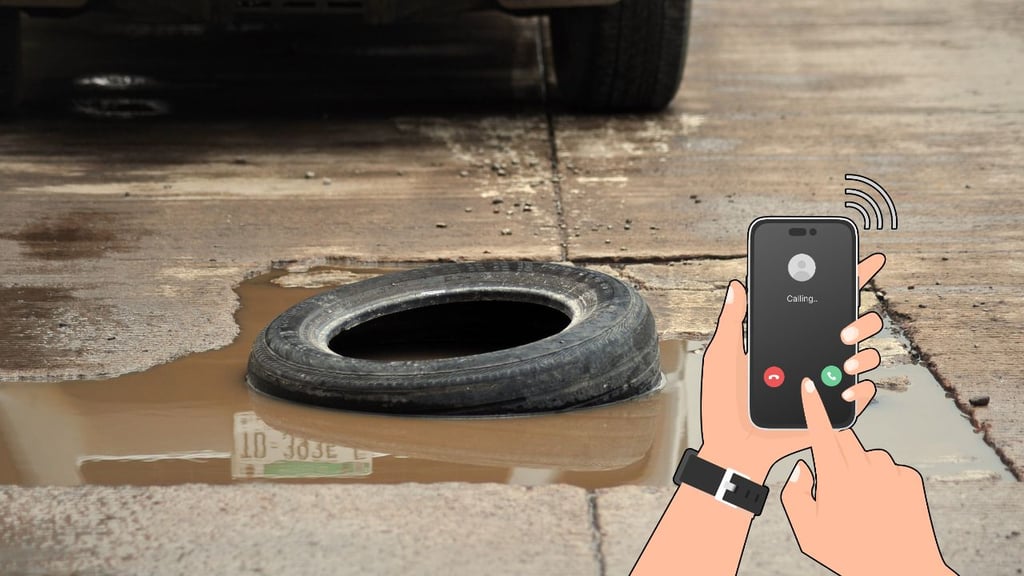 En Durango se reciben hasta 14 reportes diarios por baches