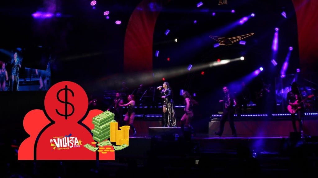 Feria de Durango 2025: 66 millones de pesos, costo total de artistas principales; omiten a dos