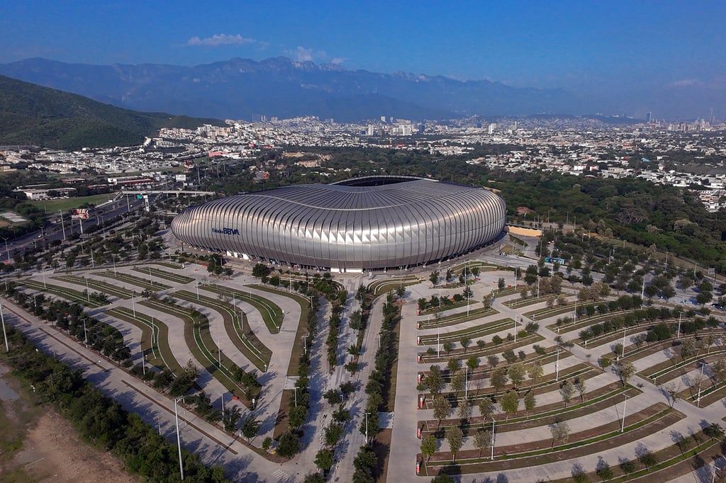 Recintos. Los dos estadios protagonistas, por tanto, serán el Akron de Guadalajara y el BBVA de la ciudad de Monterrey.