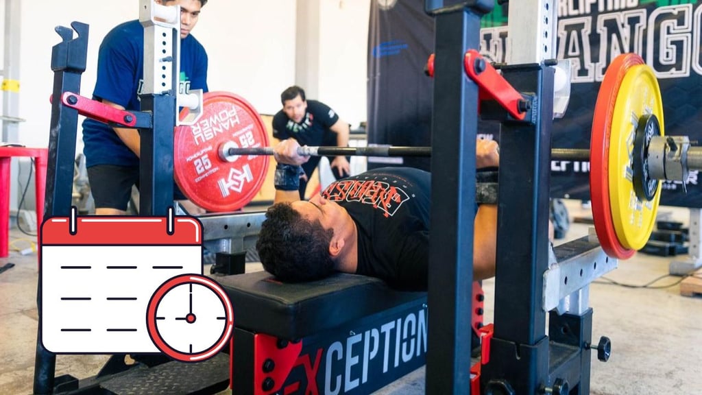 Invitan al Segundo Torneo de Novatos de Powerlifting en Durango: esta será la agenda