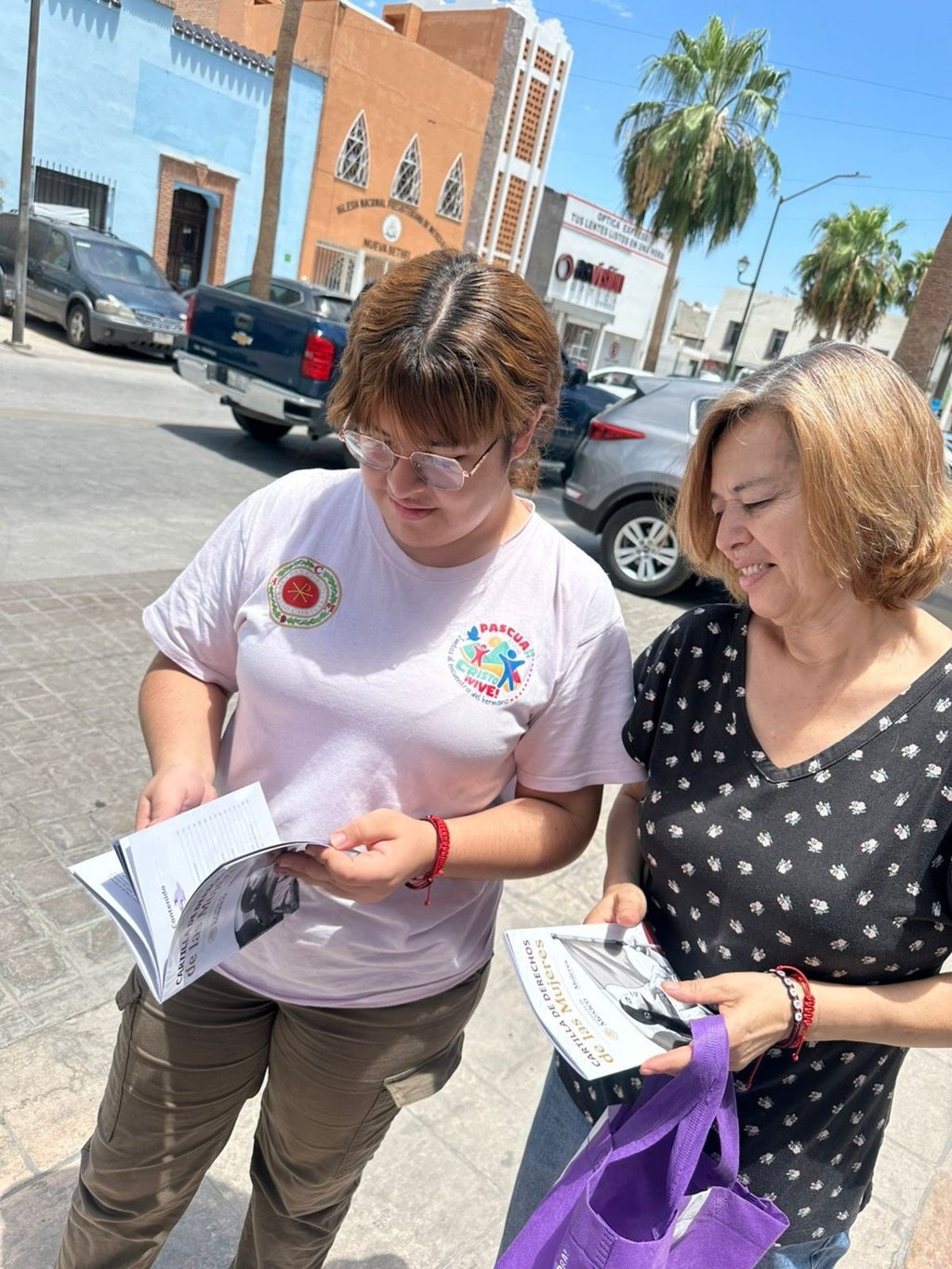 Aspectos. Las cartillas incluyen información sobre temas esenciales como el derecho a la salud, a la educación, a una vida libre de violencia.