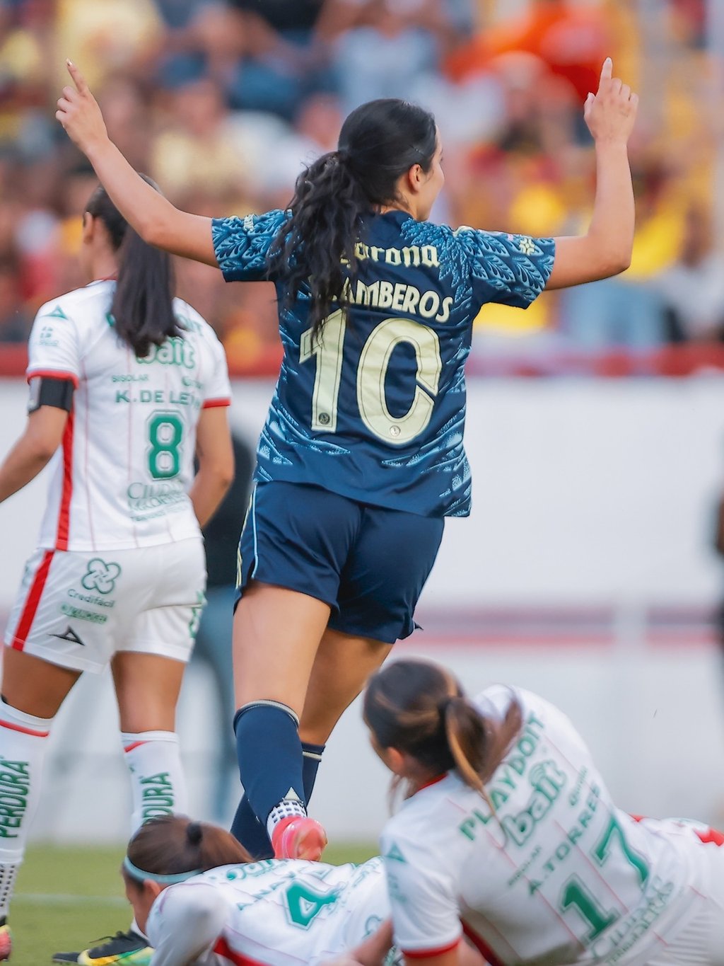 Perfecta. América Femenil sigue con marca perfecta en el Apertura 2025 de la Liga MX Femenil.