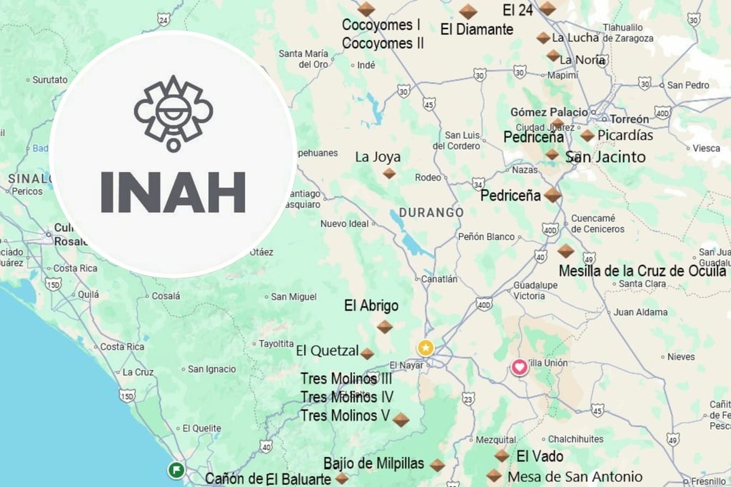 INAH registra 21 nuevos sitios arqueológicos en Durango