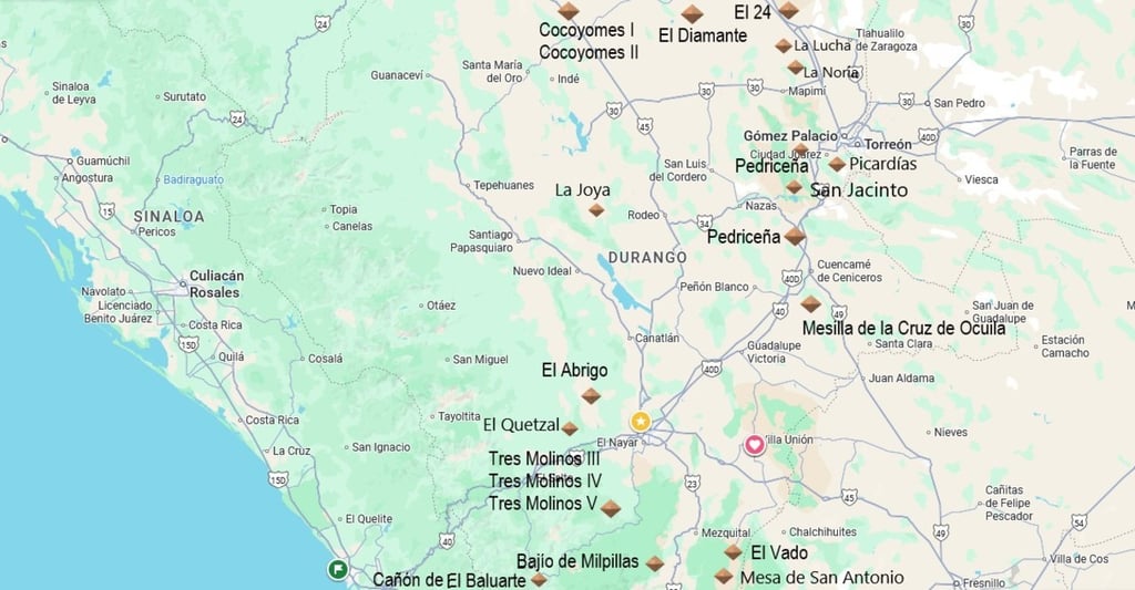 Relevancia. Estos nuevos sitios siguen revelando la riqueza arqueológica que tiene Durango y la importancia que tuvo para diversas sociedades desde hace siglos.