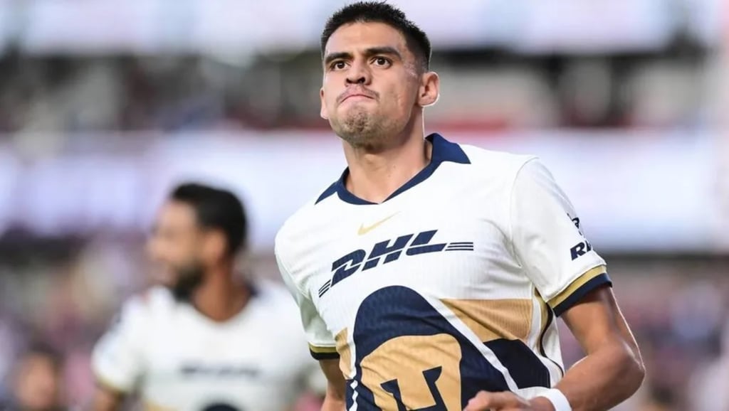 Villano. EL 'memote' fue el villano de Pumas al fallar una opción clara de gol durante el empate a uno contra el Necaxa.