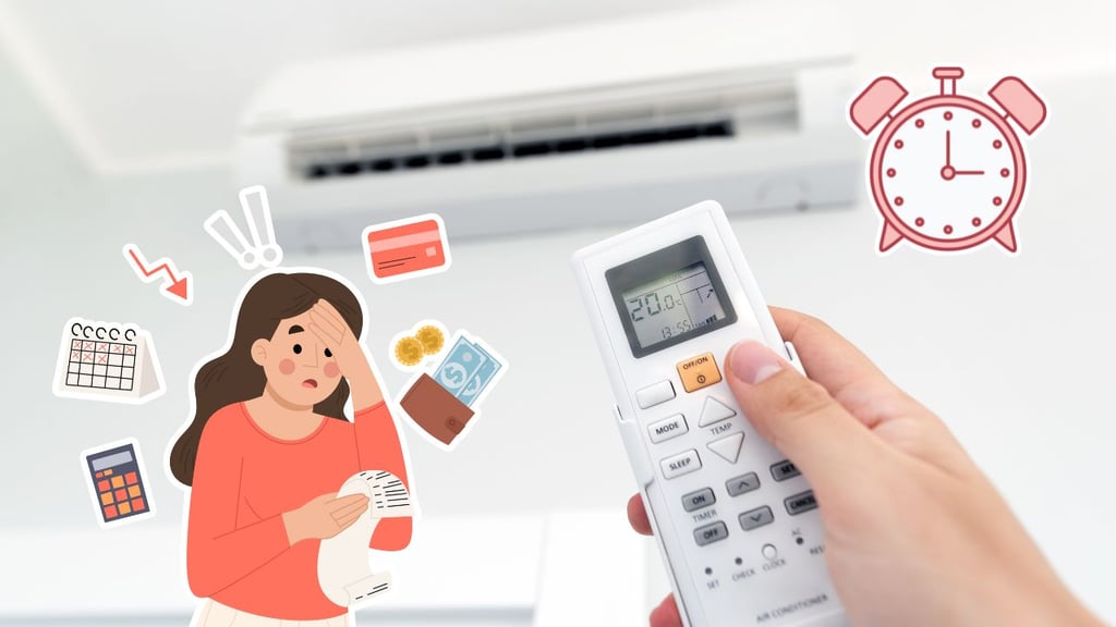 ¿Cuál es el horario que debes evitar prender el aire acondicionado porque gasta más energía?