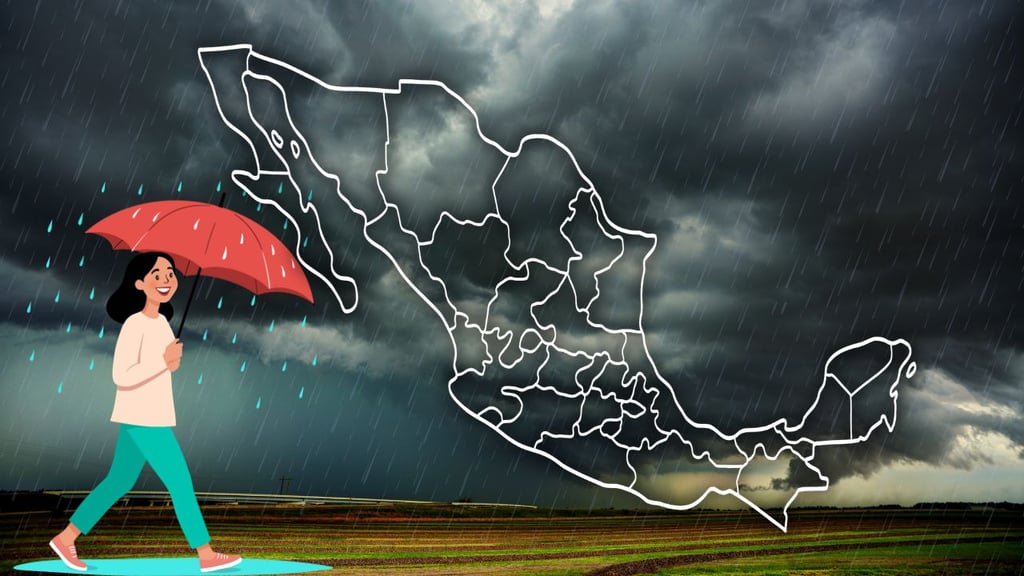 Adiós 'Ivo'; Monzón Mexicano dejará más lluvias fuertes e intensas en estos estados