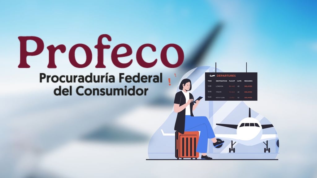 Recomendaciones de la Profeco, sobré qué hacer si se atrasa o se cancela tu vuelo