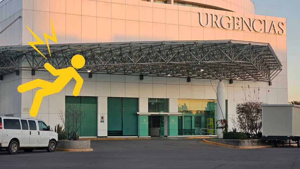 Joven ingresa al HG450 tras recibir descarga eléctrica y caer de un segundo piso en Cuencamé