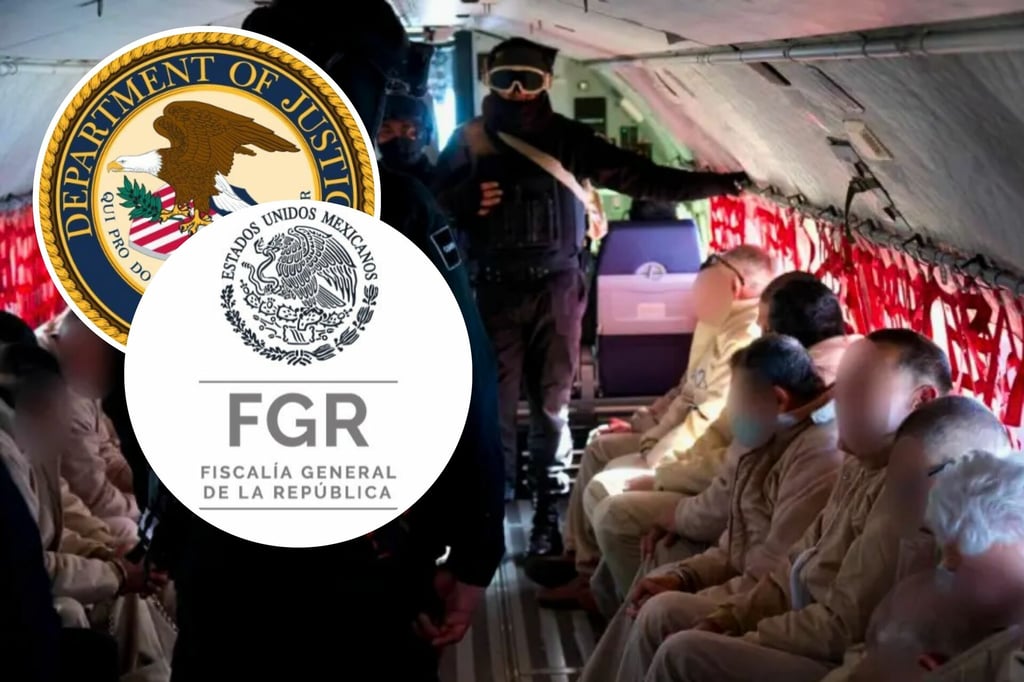 Extraditan a EU a 26 presuntos narcos recluidos en cárceles mexicanas