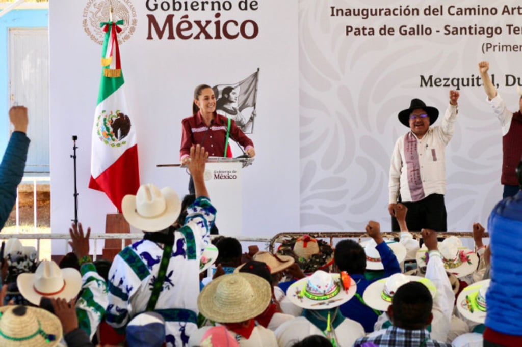 Visita. El año pasado la Presidenta de México ordenó a la CFE ampliar la red de electrificación en la zona indígena y...nada.