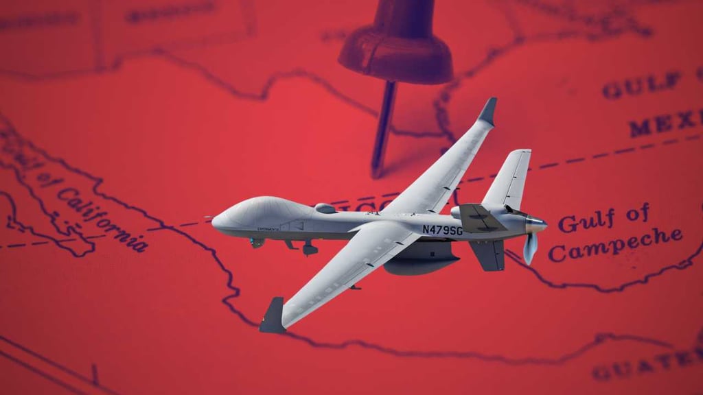 Aeronave de EU realiza vuelos 'en círculos' en el Estado de México