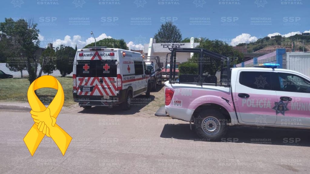 Tras deceso de su hija, hombre intenta quitarse la vida en panteón de Santiago Papasquiaro