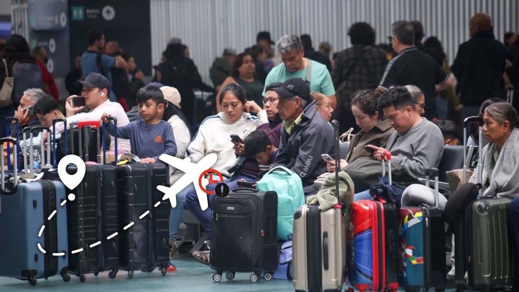 Agencias de viajes piden tener paciencia por demora en vuelos desde la CDMX