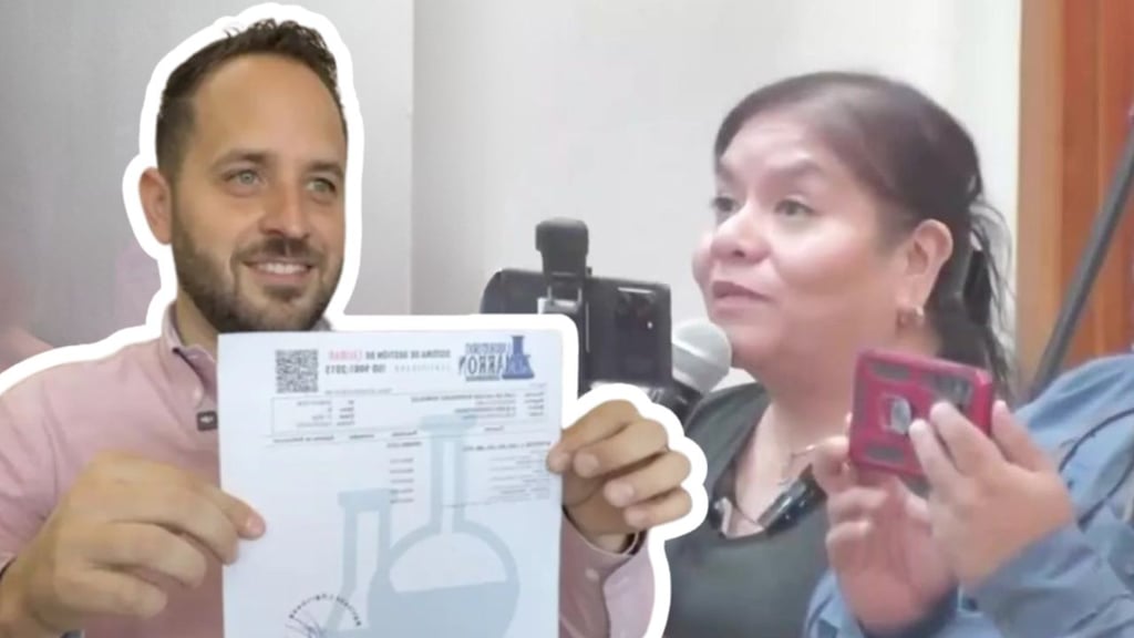 Alcalde morenista de Piedras Negras se pelea con reportera en plena conferencia de prensa | VIDEO