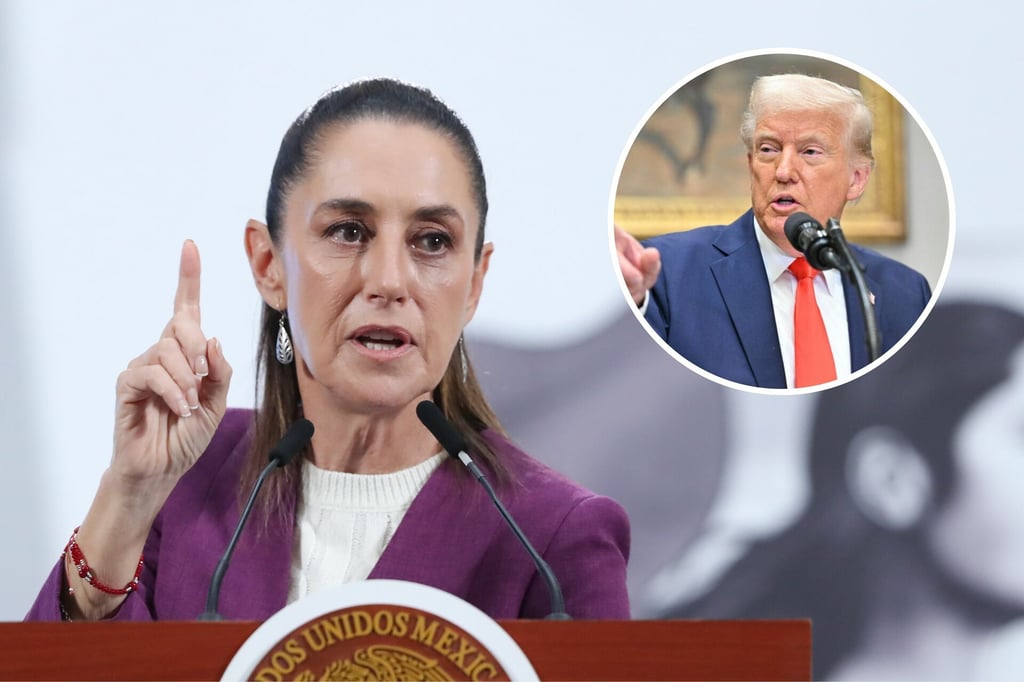 ¿Qué dijo Sheinbaum ante la declaración de Trump de que 'México hace lo que EU le dice'?