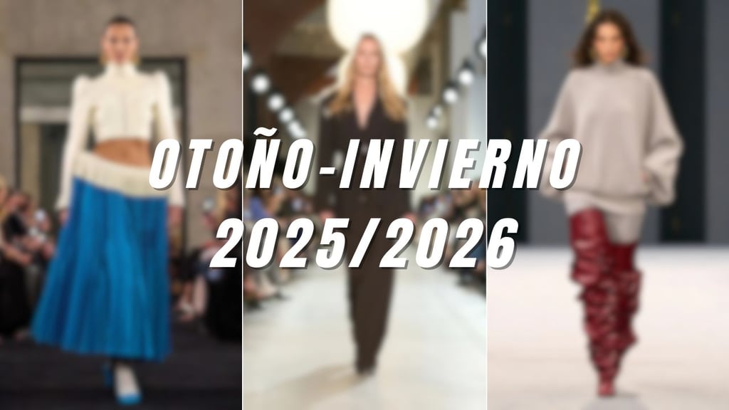 Revelan las tendencias para Otoño-Invierno 2025/2026