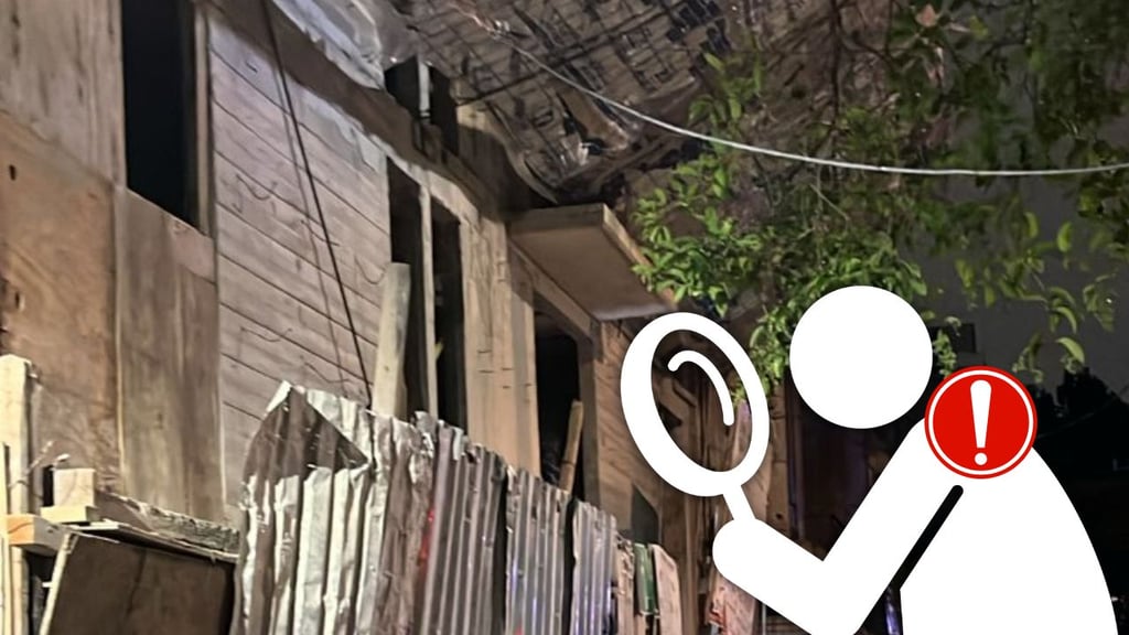 Hallan cuerpo de una mujer sepultado en la pared de una obra en construcción | VIDEO