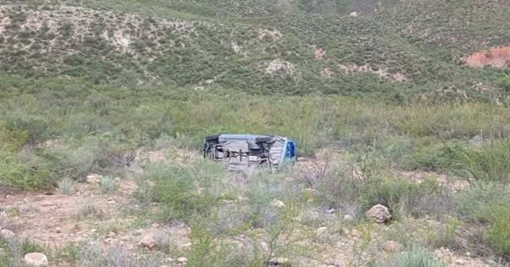 Accidente. Una volcadura en la Panamericana dejó cuatro personas lesionadas, en el municipio de Rodeo.