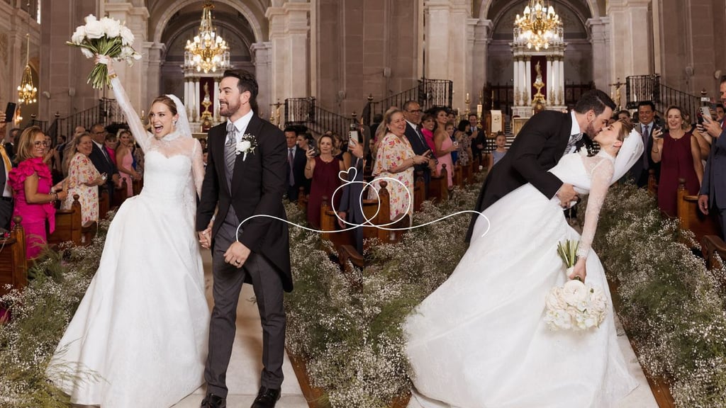 Así fue la boda religiosa de Mane de la Parra y Ligia Uriarte en Durango | FOTOS