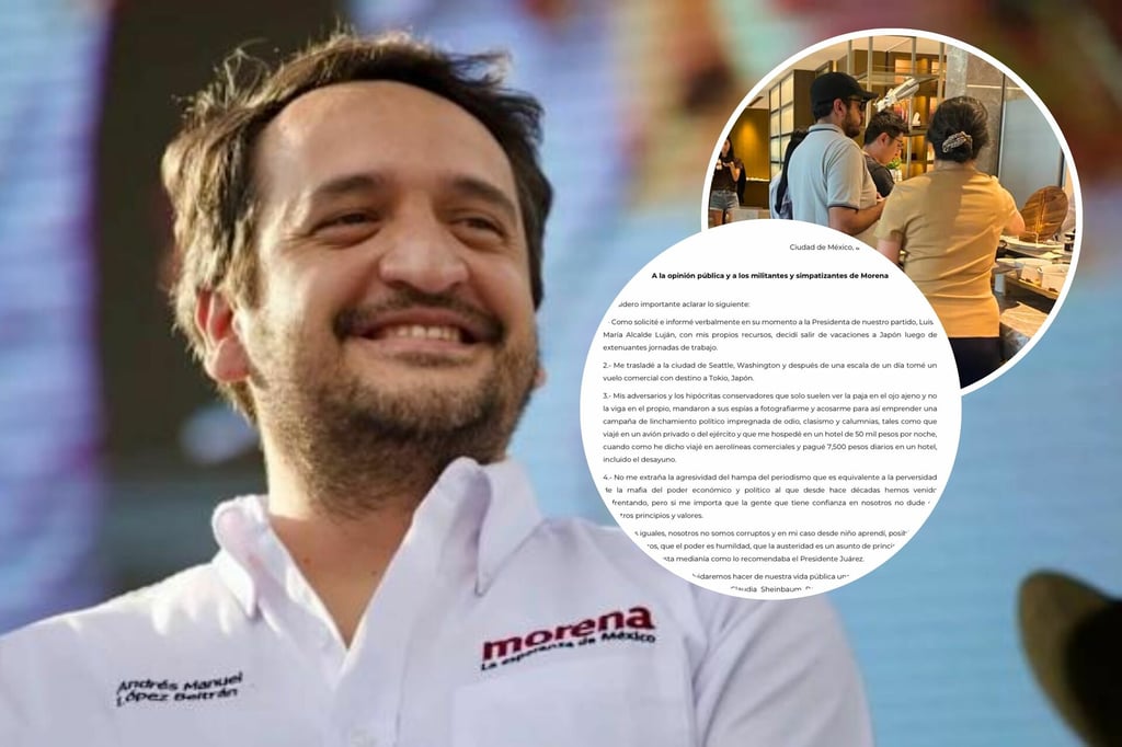 Aristegui destapa gastos ocultos de Andy en Tokio; facturas revelan cenas millonarias