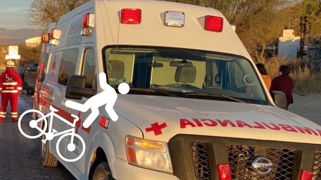 Adulto mayor ciclista resulta lesionado al ser atropellado en carretera de Nombre de Dios