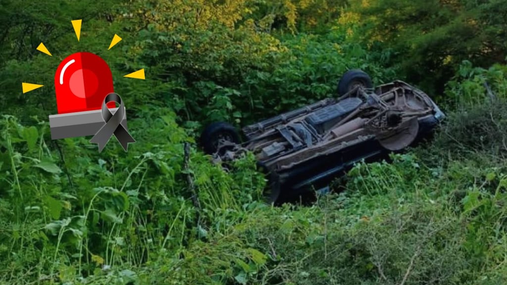 Madre e hija mueren en volcadura registrada en Huazamota; hay tres lesionados