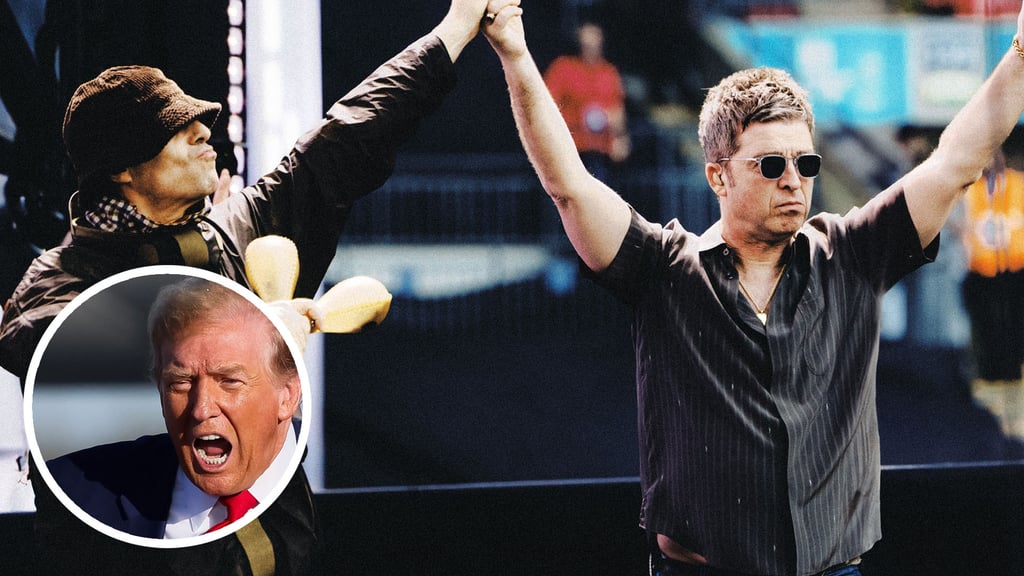 ¿Oasis tiene vetado opinar sobre Donald Trump? Esto sabemos de la advertencia en su gira