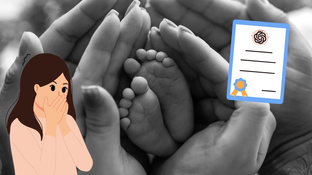 ¿Primera bebé IA? Nombran 'Chat Yipiti' a recién nacida en Colombia: Esta es su historia