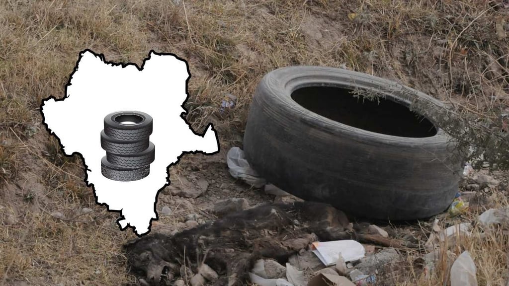 Relleno sanitario de Durango acumula más de dos millones de llantas en desuso