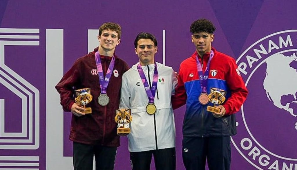 Dorado. Kenny Zamudio se coronó en clavados desde la plataforma de 10 metros.