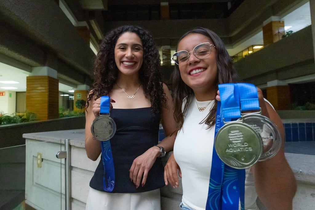 Entrevista. Gabriela Agúndez y Alejandra Estudillo, clavadistas mexicanas, en entrevista para la Agencia El Universal.