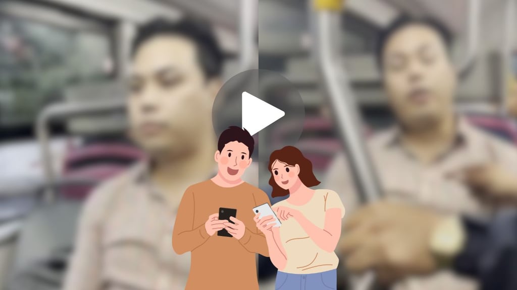 Exhiben a pasajero que pagó doble para 'ir cómodo' en el transporte público | VIDEO 