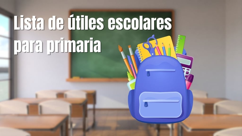 SEP: ¿Cuál es la lista de útiles escolares para primaria? Ciclo 2025-2026