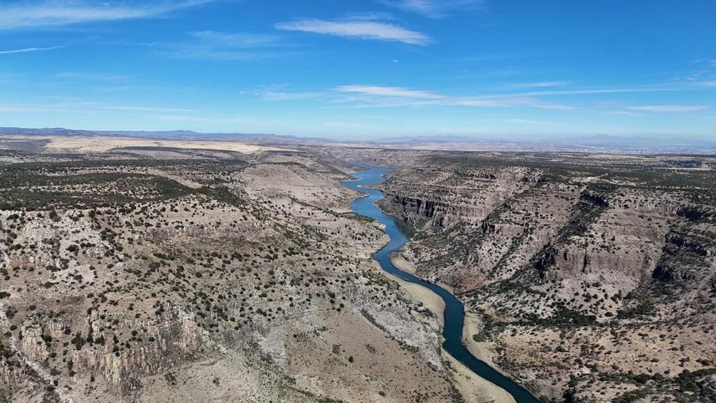 Recorrido. Los interesados en la construcción de la presa ya visitaron la zona como parte de este proceso de licitación.
