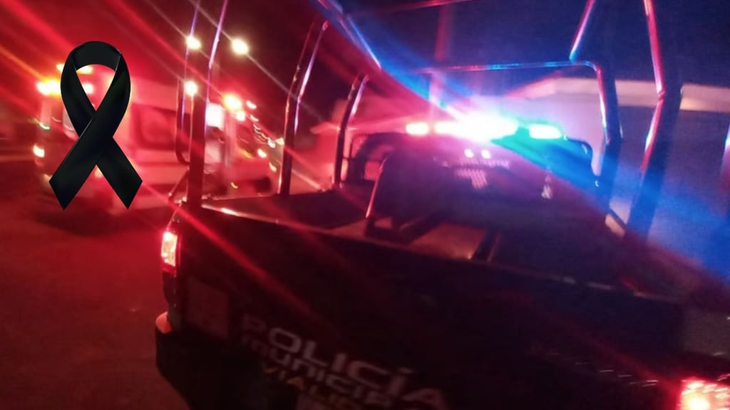 Joven muere en choque entre moto y vehículo en poblado de Canatlán; uno más resultó lesionado