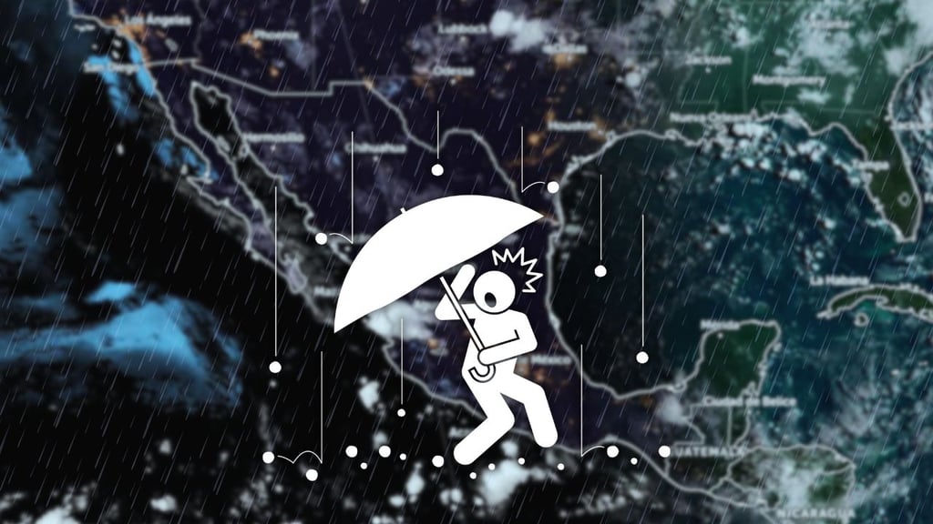 Intensas lluvias HOY miércoles 20 de agosto para estos estados, según el pronóstico