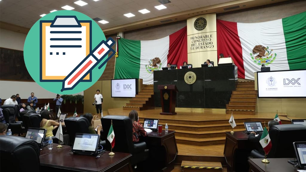 Diputados locales entregaron informe legislativo en el Congreso de Durango