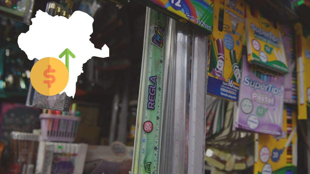 En Durango, la regla más cara: reporta Profeco precios mínimos y máximos de útiles escolares