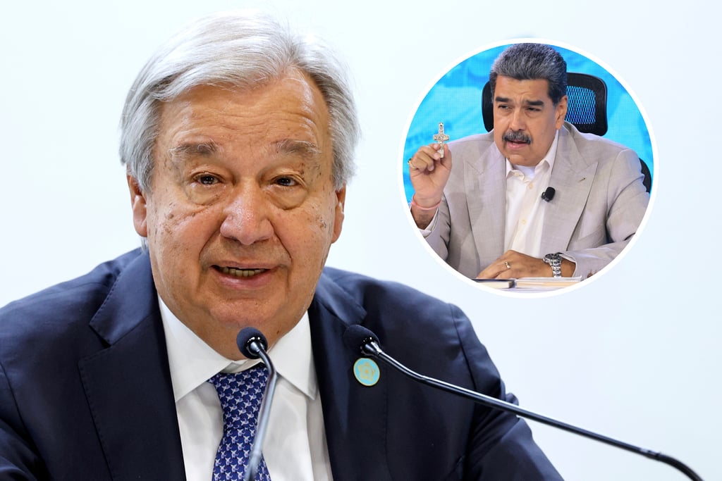 Secretario general de la ONU pide a Venezuela y EUA 'resolver sus diferencias pacíficamente'
