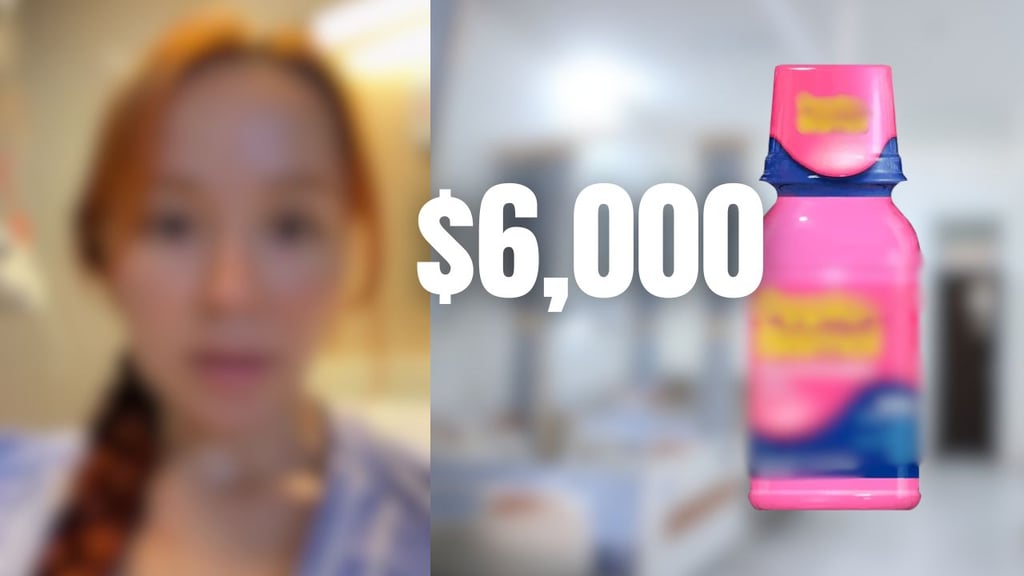 Joven denuncia que hospital intentó cobrarle más de 6 mil pesos por una caja de Pepto Bismol