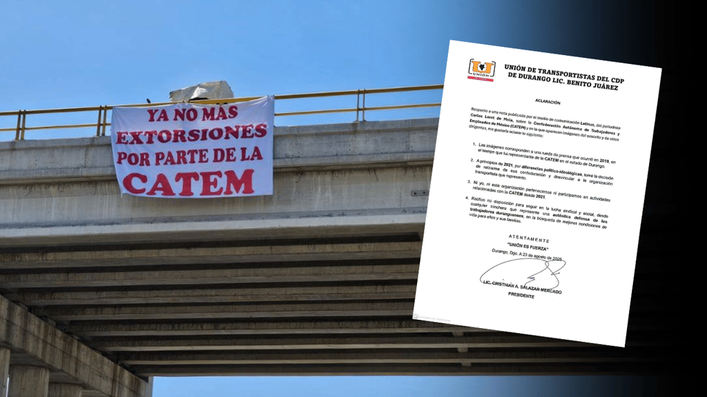 Sindicatos comienzan a deslindarse de la CATEM en Durango