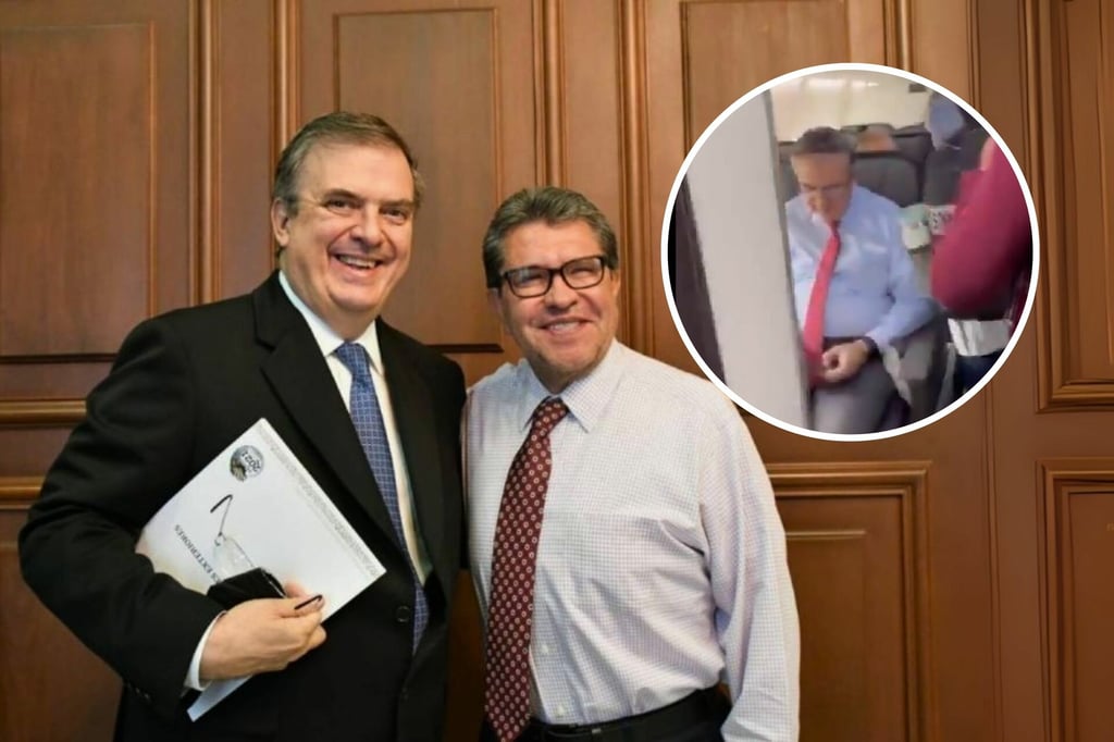 'Viajar en primera clase no debería escandalizar'; Monreal sale en defensa de Ebrard