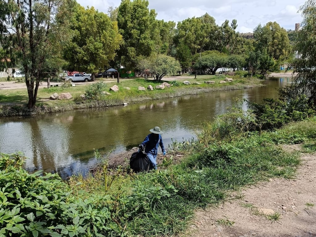 Limpieza. La Comisión Nacional del Agua impulsa el saneamiento de ríos y la restauración del Tunal, por lo que se realizó una tercera jornada de limpieza el pasado 22 de agosto.